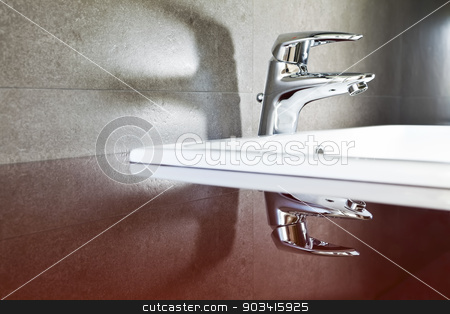 To use this stock image in your creative project, please select the size you need over to the right and click the "Add to Cart" button.
Your downloaded image will come with the Cutcaster watermark removed so don’t worry about the watermark you see on this page. Faucet reflection shadow stock photo, Bathroom faucet reflection with shadow by Dario Rota