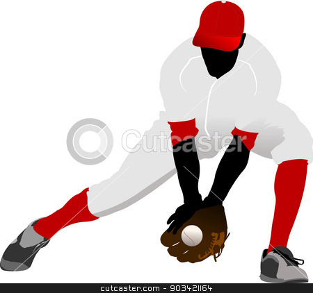 Baseball Player Vector Download 718 Vectors Page 1