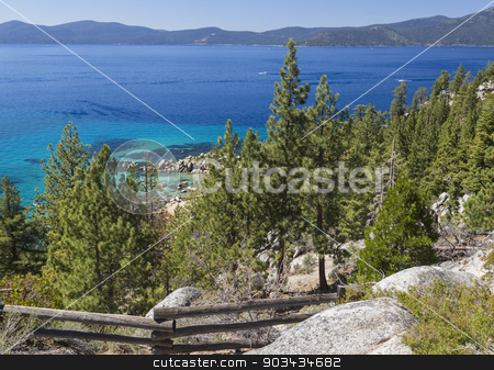 To use this stock image in your creative project, please select the size you need over to the right and click the "Add to Cart" button.
Your downloaded image will come with the Cutcaster watermark removed so don’t worry about the watermark you see on this page. Beautiful Shoreline of Lake Tahoe stock photo, Beautiful Clear Water Shoreline of Lake Tahoe. by Andy Dean