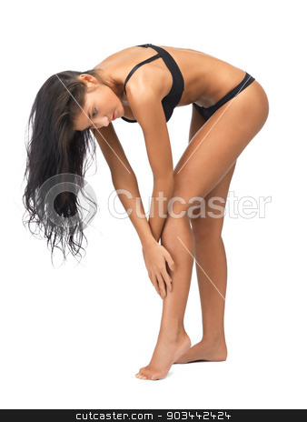 To use this stock image in your creative project, please select the size you need over to the right and click the "Add to Cart" button.
Your downloaded image will come with the Cutcaster watermark removed so don’t worry about the watermark you see on this page. seductive woman in sexy lingerie stock photo, picture of seductive woman in sexy lingerie by Syda Productions