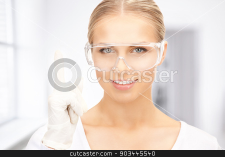 To use this stock image in your creative project, please select the size you need over to the right and click the "Add to Cart" button.
Your downloaded image will come with the Cutcaster watermark removed so don’t worry about the watermark you see on this page. woman in protective glasses and gloves stock photo, picture of woman in protective glasses and gloves by Syda Productions