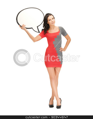To use this stock image in your creative project, please select the size you need over to the right and click the "Add to Cart" button.
Your downloaded image will come with the Cutcaster watermark removed so don’t worry about the watermark you see on this page. smiling woman with blank text bubble stock photo, picture of smiling woman with blank text bubble by Syda Productions