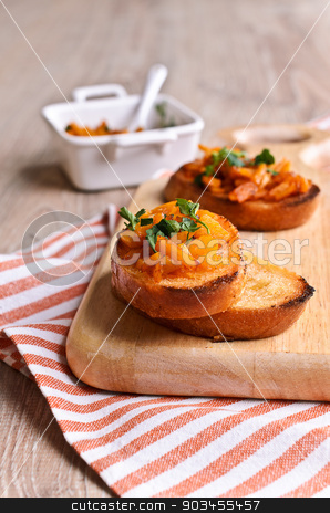 To use this stock image in your creative project, please select the size you need over to the right and click the "Add to Cart" button.
Your downloaded image will come with the Cutcaster watermark removed so don’t worry about the watermark you see on this page. Sandwich with pumpkin stock photo, Cooked with finely chopped pieces of pumpkin are on toasted bread by zia_shusha