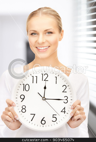 To use this stock image in your creative project, please select the size you need over to the right and click the "Add to Cart" button.
Your downloaded image will come with the Cutcaster watermark removed so don’t worry about the watermark you see on this page. businesswoman with wall clock stock photo, picture of attractive businesswoman with wall clock by Syda Productions