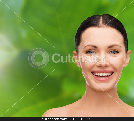 To use this stock image in your creative project, please select the size you need over to the right and click the "Add to Cart" button.
Your downloaded image will come with the Cutcaster watermark removed so don’t worry about the watermark you see on this page. young laughing woman stock photo, health, spa and beauty concept - clean face of beautiful young laughing woman by Syda Productions