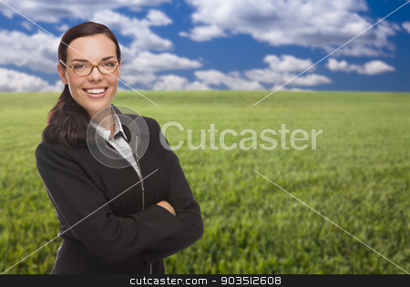 To use this stock image in your creative project, please select the size you need over to the right and click the "Add to Cart" button.
Your downloaded image will come with the Cutcaster watermark removed so don’t worry about the watermark you see on this page. Confident Woman in Grass Field Looking At Camera stock photo, Smiling Confident Woman in Grass Field Looking At Camera. by Andy Dean