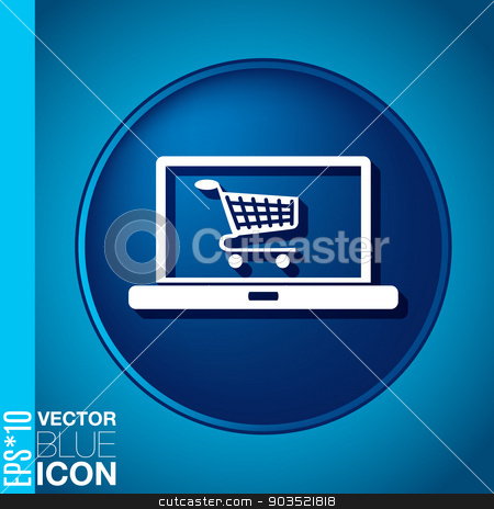 To use this stock image in your creative project, please select the size you need over to the right and click the "Add to Cart" button.
Your downloaded image will come with the Cutcaster watermark removed so don’t worry about the watermark you see on this page. laptop with symbol shopping cart stock vector clipart, notebook with symbol shopping cart by LittleCuckoo