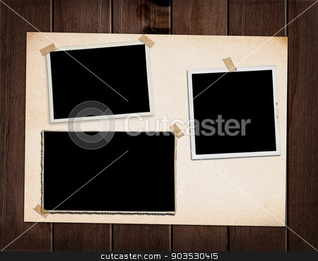 To use this stock image in your creative project, please select the size you need over to the right and click the "Add to Cart" button.
Your downloaded image will come with the Cutcaster watermark removed so don’t worry about the watermark you see on this page. Old photo album. stock photo, Vintage photo album with three old photographs. by Pablo Caridad