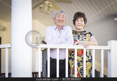To use this stock image in your creative project, please select the size you need over to the right and click the "Add to Cart" button.
Your downloaded image will come with the Cutcaster watermark removed so don’t worry about the watermark you see on this page. Attractive Chinese Couple Enjoying Their House stock photo, Attractive Happy Chinese Couple Enjoying Their House Outside. by Andy Dean