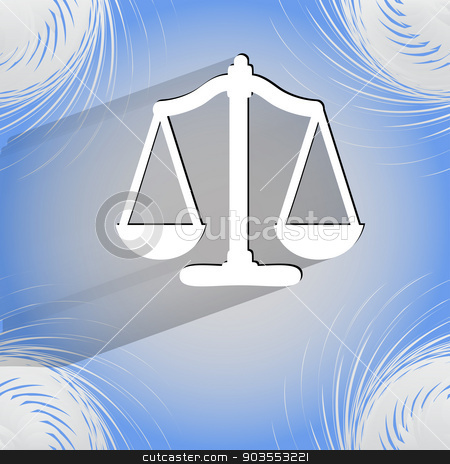 To use this stock image in your creative project, please select the size you need over to the right and click the "Add to Cart" button.
Your downloaded image will come with the Cutcaster watermark removed so don’t worry about the watermark you see on this page. Scales balance. Flat modern web button on a flat geometric abstract background stock photo, Scales balance. Flat modern web button on a flat geometric abstract background . by Serhii