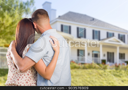 To use this stock image in your creative project, please select the size you need over to the right and click the "Add to Cart" button.
Your downloaded image will come with the Cutcaster watermark removed so don’t worry about the watermark you see on this page. Military Couple Looking at Nice New House stock photo, Affectionate Military Couple Looking at Nice New House. by Andy Dean