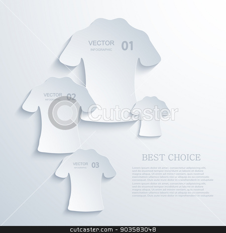 To use this stock image in your creative project, please select the size you need over to the right and click the "Add to Cart" button.
Your downloaded image will come with the Cutcaster watermark removed so don’t worry about the watermark you see on this page. vector modern t-shirt background. stock vector clipart, vector modern t-shirt background. Eps 10 illustration by petr zaika