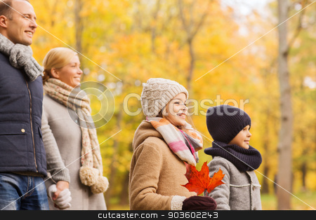 To use this stock image in your creative project, please select the size you need over to the right and click the "Add to Cart" button.
Your downloaded image will come with the Cutcaster watermark removed so don’t worry about the watermark you see on this page. happy family in autumn park stock photo, family, childhood, season and people concept - happy family in autumn park by Syda Productions