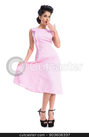 To use this stock image in your creative project, please select the size you need over to the right and click the "Add to Cart" button.
Your downloaded image will come with the Cutcaster watermark removed so don’t worry about the watermark you see on this page. Gorgeous woman looking surprised at camera stock photo, Gorgeous woman looking surprised at camera on white background by Wavebreak Media