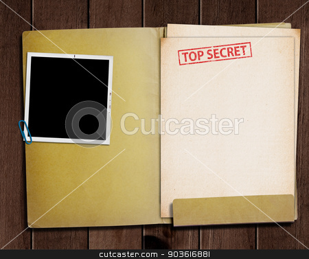 To use this stock image in your creative project, please select the size you need over to the right and click the "Add to Cart" button.
Your downloaded image will come with the Cutcaster watermark removed so don’t worry about the watermark you see on this page. Top secret folder. stock photo, folder with TOP SECRET stamped across the front page and a blank photograph by Pablo Caridad
