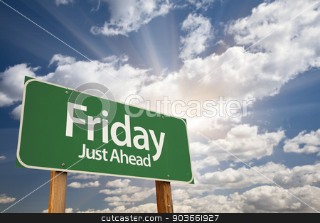 To use this stock image in your creative project, please select the size you need over to the right and click the "Add to Cart" button.
Your downloaded image will come with the Cutcaster watermark removed so don’t worry about the watermark you see on this page. Friday Just Ahead Green Road Sign stock photo, Friday Just Ahead Green Road Sign with Dramatic Clouds and Sky. by Andy Dean