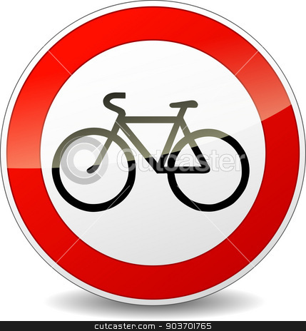 To use this stock image in your creative project, please select the size you need over to the right and click the "Add to Cart" button.
Your downloaded image will come with the Cutcaster watermark removed so don’t worry about the watermark you see on this page. bicycle sign stock vector clipart, Illustration of bicycle round sign on white background by Nickylarson974
