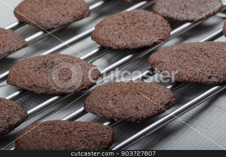 To use this stock image in your creative project, please select the size you need over to the right and click the "Add to Cart" button.
Your downloaded image will come with the Cutcaster watermark removed so don’t worry about the watermark you see on this page. Dark chocolate biscuits stock photo, Dark chocolate biscuits, homemade, 80 percent chocolate by Peteer