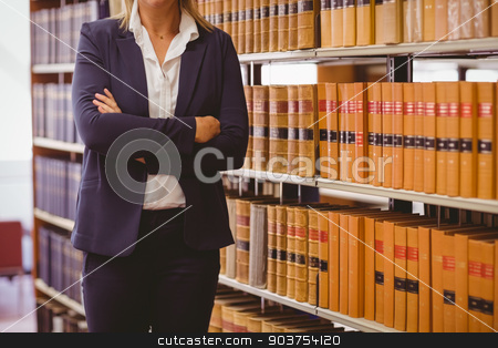 To use this stock image in your creative project, please select the size you need over to the right and click the "Add to Cart" button.
Your downloaded image will come with the Cutcaster watermark removed so don’t worry about the watermark you see on this page. Mature female librarian posing with crossed arms stock photo, Mature female librarian posing with crossed arms in library by Wavebreak Media