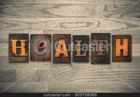 To use this stock image in your creative project, please select the size you need over to the right and click the "Add to Cart" button.
Your downloaded image will come with the Cutcaster watermark removed so don’t worry about the watermark you see on this page. Health Concept Wooden Letterpress Type stock photo, The word