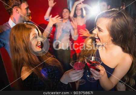 To use this stock image in your creative project, please select the size you need over to the right and click the "Add to Cart" button.
Your downloaded image will come with the Cutcaster watermark removed so don’t worry about the watermark you see on this page. Happy friends having fun together stock photo, Happy friends having fun together at the nightclub by Wavebreak Media