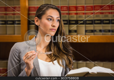 To use this stock image in your creative project, please select the size you need over to the right and click the "Add to Cart" button.
Your downloaded image will come with the Cutcaster watermark removed so don’t worry about the watermark you see on this page. Pretty lawyer reading in the law library stock photo, Pretty lawyer reading in the law library at the university by Wavebreak Media