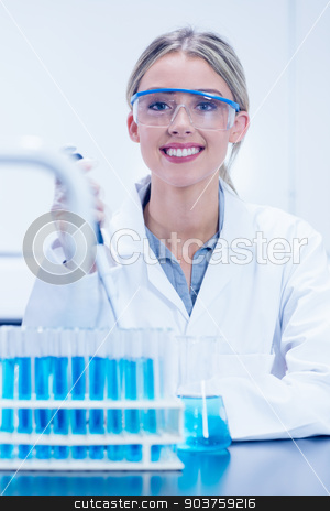 To use this stock image in your creative project, please select the size you need over to the right and click the "Add to Cart" button.
Your downloaded image will come with the Cutcaster watermark removed so don’t worry about the watermark you see on this page. Science student using pipette in the lab stock photo, Science student using pipette in the lab at the university by Wavebreak Media