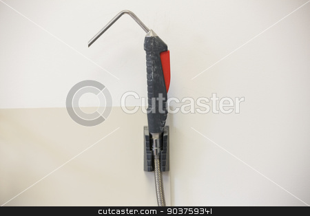 To use this stock image in your creative project, please select the size you need over to the right and click the "Add to Cart" button.
Your downloaded image will come with the Cutcaster watermark removed so don’t worry about the watermark you see on this page. Tool hanging on the wall stock photo, Tool hanging on the wall at the laboratory by Wavebreak Media
