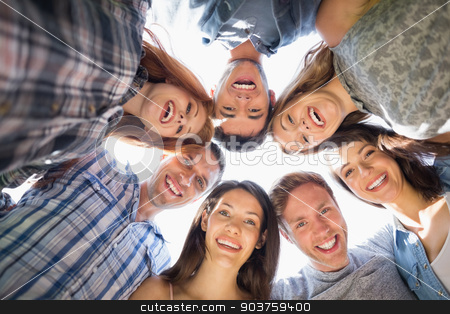 To use this stock image in your creative project, please select the size you need over to the right and click the "Add to Cart" button.
Your downloaded image will come with the Cutcaster watermark removed so don’t worry about the watermark you see on this page. Happy students smiling at camera in a circle stock photo, Happy students smiling at camera in a circle at the university by Wavebreak Media