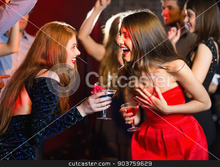 To use this stock image in your creative project, please select the size you need over to the right and click the "Add to Cart" button.
Your downloaded image will come with the Cutcaster watermark removed so don’t worry about the watermark you see on this page. Happy friends having fun together stock photo, Happy friends having fun together at the nightclub by Wavebreak Media
