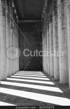To use this stock image in your creative project, please select the size you need over to the right and click the "Add to Cart" button.
Your downloaded image will come with the Cutcaster watermark removed so don’t worry about the watermark you see on this page. colonnaded stock photo, effect of the lights of a colonnaded Roman with lights and soft shadows in contrast by ermetico