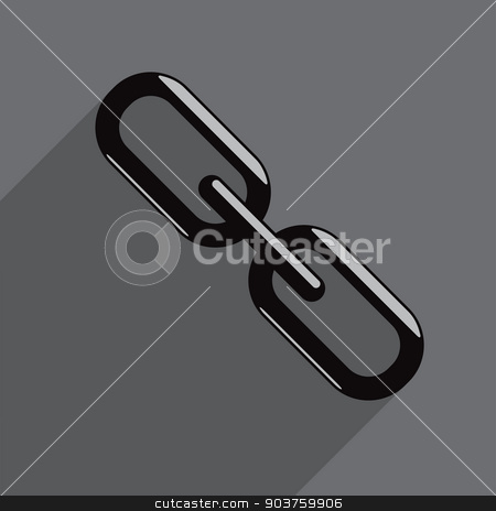 To use this stock image in your creative project, please select the size you need over to the right and click the "Add to Cart" button.
Your downloaded image will come with the Cutcaster watermark removed so don’t worry about the watermark you see on this page. chain link icon. Flat design style. Vector stock vector clipart, chain link icon. Flat design style. Vector illustration by Serhii
