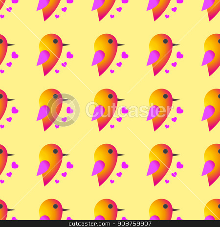 To use this stock image in your creative project, please select the size you need over to the right and click the "Add to Cart" button.
Your downloaded image will come with the Cutcaster watermark removed so don’t worry about the watermark you see on this page. bird sparrow. St. Valentine's Day. Seamless pattern. Vector stock vector clipart, bird sparrow. St. Valentine's Day. Seamless pattern. Vector Seamless pattern. Vector illustration by Serhii