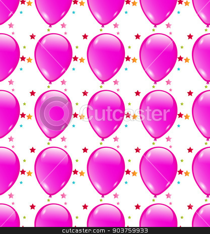 To use this stock image in your creative project, please select the size you need over to the right and click the "Add to Cart" button.
Your downloaded image will come with the Cutcaster watermark removed so don’t worry about the watermark you see on this page. Seamless background with party balloons of pink colors stock vector clipart, Seamless background with party balloons of pink colors ideal for baby shower by Serhii