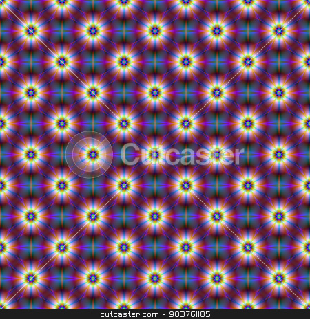 To use this stock image in your creative project, please select the size you need over to the right and click the "Add to Cart" button.
Your downloaded image will come with the Cutcaster watermark removed so don’t worry about the watermark you see on this page. Seamless Dasies in Blue and Purple stock photo, A digital abstract fractal image with a seamless tiled flower pattern in blue and purple. by Colin Forrest