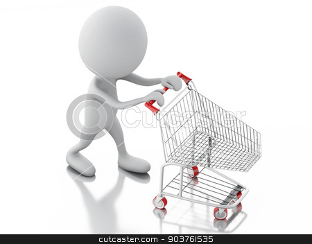 To use this stock image in your creative project, please select the size you need over to the right and click the "Add to Cart" button.
Your downloaded image will come with the Cutcaster watermark removed so don’t worry about the watermark you see on this page. 3d white people with shopping cart isolated on white background stock photo, 3d illustration. White people with shopping cart isolated on white background by nicolas menijes
