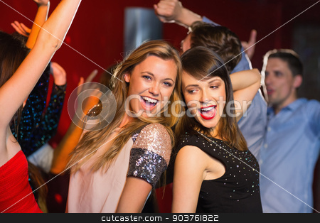 To use this stock image in your creative project, please select the size you need over to the right and click the "Add to Cart" button.
Your downloaded image will come with the Cutcaster watermark removed so don’t worry about the watermark you see on this page. Happy friends having fun together stock photo, Happy friends having fun together at the nightclub by Wavebreak Media