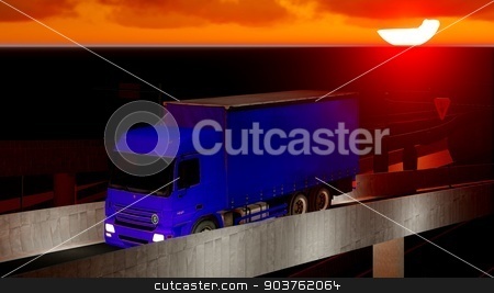 To use this stock image in your creative project, please select the size you need over to the right and click the "Add to Cart" button.
Your downloaded image will come with the Cutcaster watermark removed so don’t worry about the watermark you see on this page. Under the highway. Urban scene stock photo, high-level overpass that crosses over a highway by Dariusz Miszkiel
