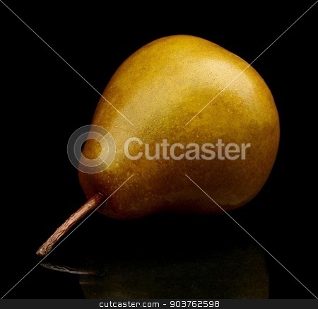 To use this stock image in your creative project, please select the size you need over to the right and click the "Add to Cart" button.
Your downloaded image will come with the Cutcaster watermark removed so don’t worry about the watermark you see on this page. Single one pear called manon isolated on black stock photo, Close-up photo of single,one pear called manon isolated on black background by Tadeusz Wejkszo