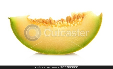 To use this stock image in your creative project, please select the size you need over to the right and click the "Add to Cart" button.
Your downloaded image will come with the Cutcaster watermark removed so don’t worry about the watermark you see on this page. Melon galia slice, piece isolated white in studio stock photo, Studio shot of slice,piece of melon galia isolated on white background by Tadeusz Wejkszo