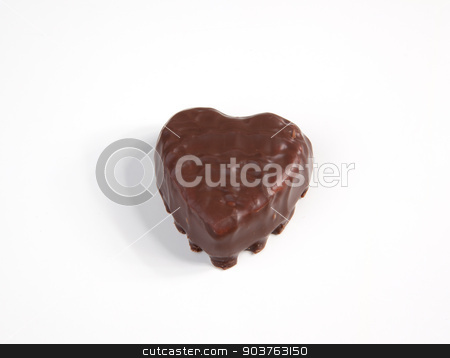 To use this stock image in your creative project, please select the size you need over to the right and click the "Add to Cart" button.
Your downloaded image will come with the Cutcaster watermark removed so don’t worry about the watermark you see on this page. Chocolate Heart stock photo, A chocolated heart on a white background. by Scott Sanders