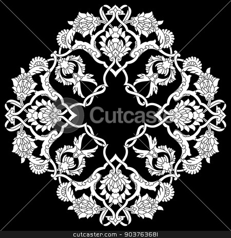 To use this stock image in your creative project, please select the size you need over to the right and click the "Add to Cart" button.
Your downloaded image will come with the Cutcaster watermark removed so don’t worry about the watermark you see on this page. artistic ottoman pattern series fifty three version stock vector clipart, Ornament and design Ottoman decorative arts by Sevgi Dal