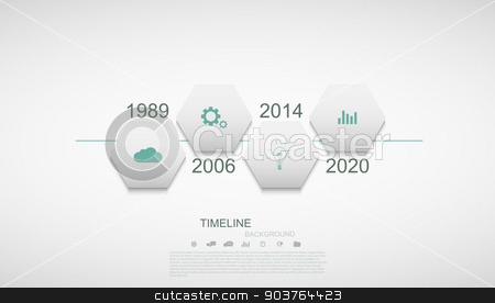 To use this stock image in your creative project, please select the size you need over to the right and click the "Add to Cart" button.
Your downloaded image will come with the Cutcaster watermark removed so don’t worry about the watermark you see on this page. Vector modern timeline infographic stock vector clipart, Vector modern timeline infographic. Business development. Eps10 by petr zaika