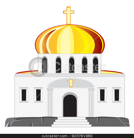 To use this stock image in your creative project, please select the size you need over to the right and click the "Add to Cart" button.
Your downloaded image will come with the Cutcaster watermark removed so don’t worry about the watermark you see on this page. Church with dome stock vector clipart, Vector illustration church on white background is insulated by cobol1964