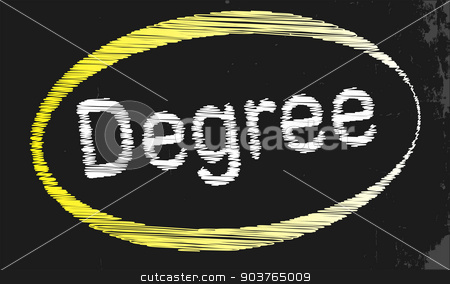 To use this stock image in your creative project, please select the size you need over to the right and click the "Add to Cart" button.
Your downloaded image will come with the Cutcaster watermark removed so don’t worry about the watermark you see on this page. Degree Blackboard stock vector clipart, A blackboard with a chalk word Degree by Kotto