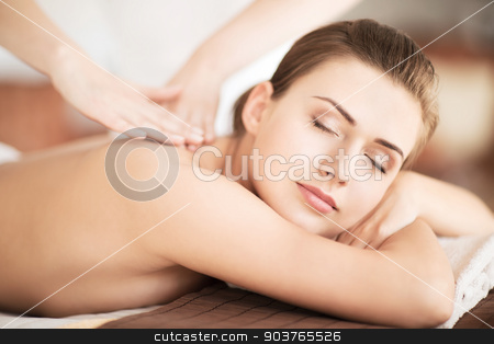 To use this stock image in your creative project, please select the size you need over to the right and click the "Add to Cart" button.
Your downloaded image will come with the Cutcaster watermark removed so don’t worry about the watermark you see on this page. woman in spa stock photo, beauty and spa concept - beautiful woman in spa salon getting massage by Syda Productions