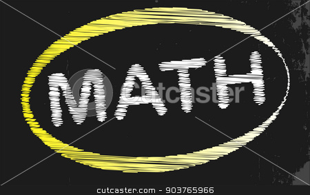 To use this stock image in your creative project, please select the size you need over to the right and click the "Add to Cart" button.
Your downloaded image will come with the Cutcaster watermark removed so don’t worry about the watermark you see on this page. Math Blackboard stock vector clipart, A blackboard with a chalk word Math by Kotto