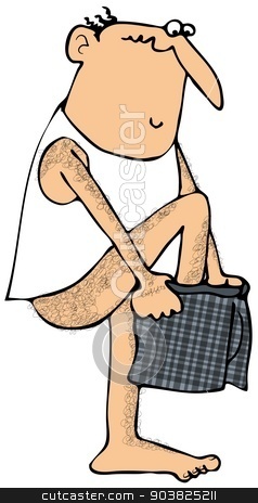 To use this stock image in your creative project, please select the size you need over to the right and click the "Add to Cart" button.
Your downloaded image will come with the Cutcaster watermark removed so don’t worry about the watermark you see on this page. Man putting on his underwear stock photo, This illustration depicts a man putting on his boxer underwear. by Dennis Cox