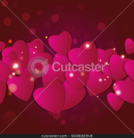 To use this stock image in your creative project, please select the size you need over to the right and click the "Add to Cart" button.
Your downloaded image will come with the Cutcaster watermark removed so don’t worry about the watermark you see on this page. Valentines day. Abstract paper hearts. Love. Valentine background with hearts stock vector clipart, Valentines day. Abstract paper hearts. Love. Valentine background with hearts by LittleCuckoo
