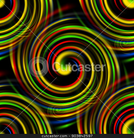 To use this stock image in your creative project, please select the size you need over to the right and click the "Add to Cart" button.
Your downloaded image will come with the Cutcaster watermark removed so don’t worry about the watermark you see on this page. Color Swirls stock photo, Multi color swirls background on black. by Henrik Lehnerer